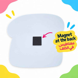 Educational Writing Boards Toaster Design – 5-Piece Reusable Magnetic Strategy Teaching Set - Fun Learning Store