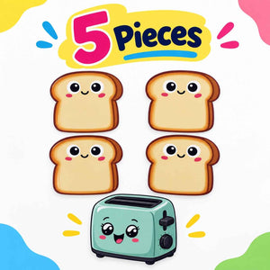Educational Writing Boards Toaster Design – 5-Piece Reusable Magnetic Strategy Teaching Set - Fun Learning Store