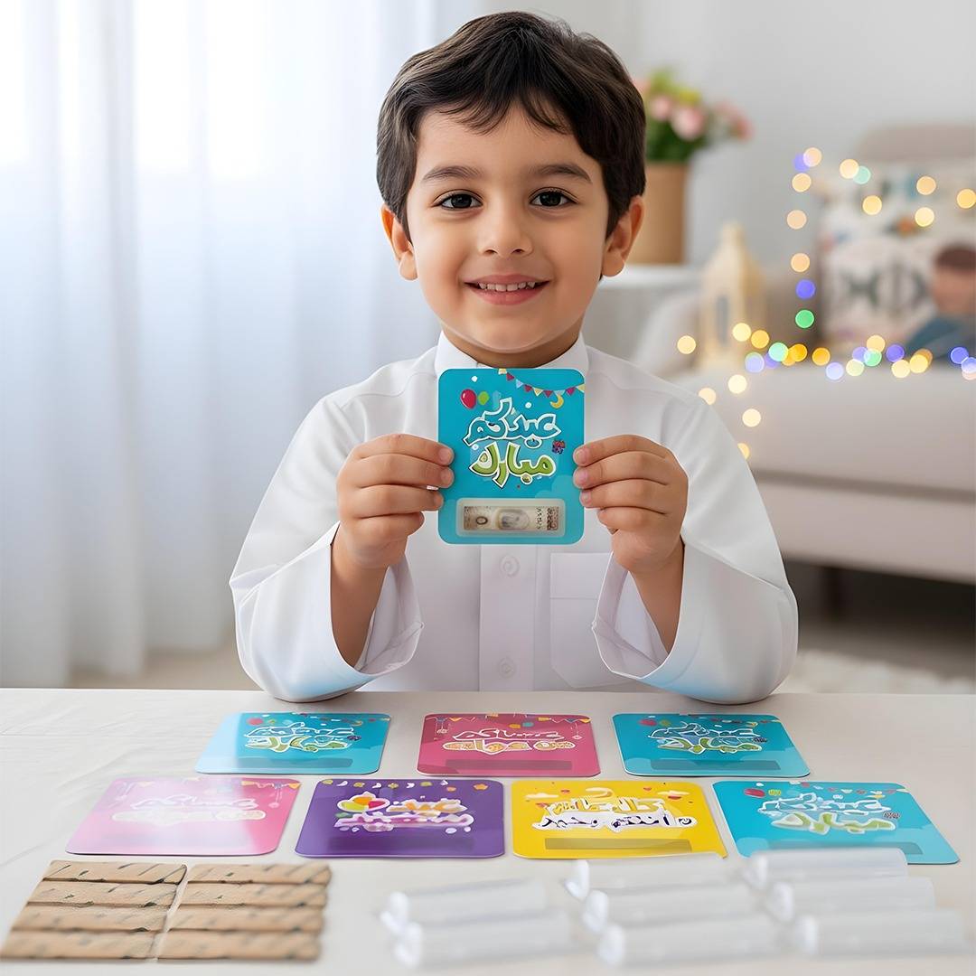 Eidiya Cards 8 - Pcs Pack: Spark Joy and Tradition with the Ultimate Gift Celebration Set! - Fun Learning Store