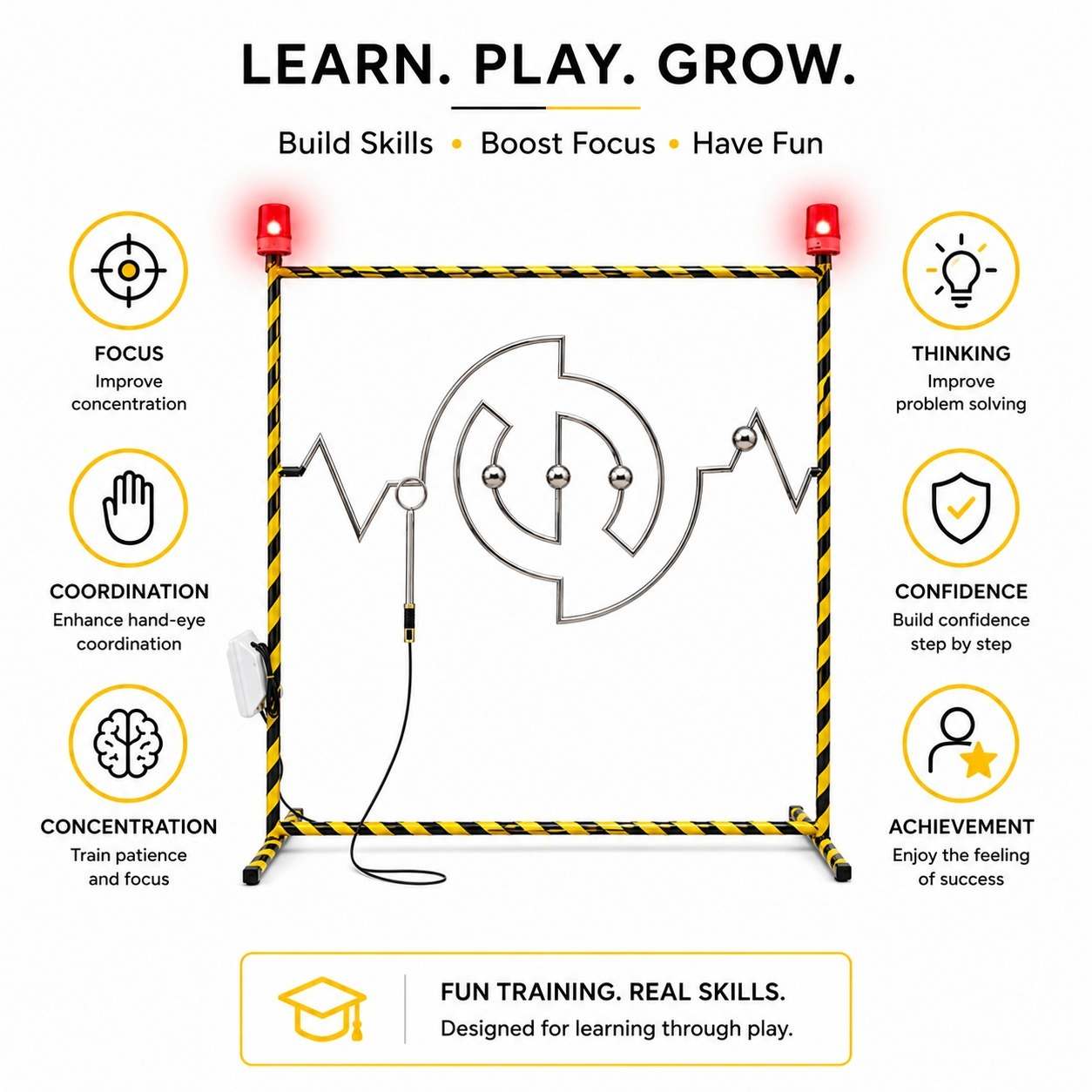 Electric Buzz Wire Game: The Ultimate High - Stakes Focus Challenge! - Fun Learning Store