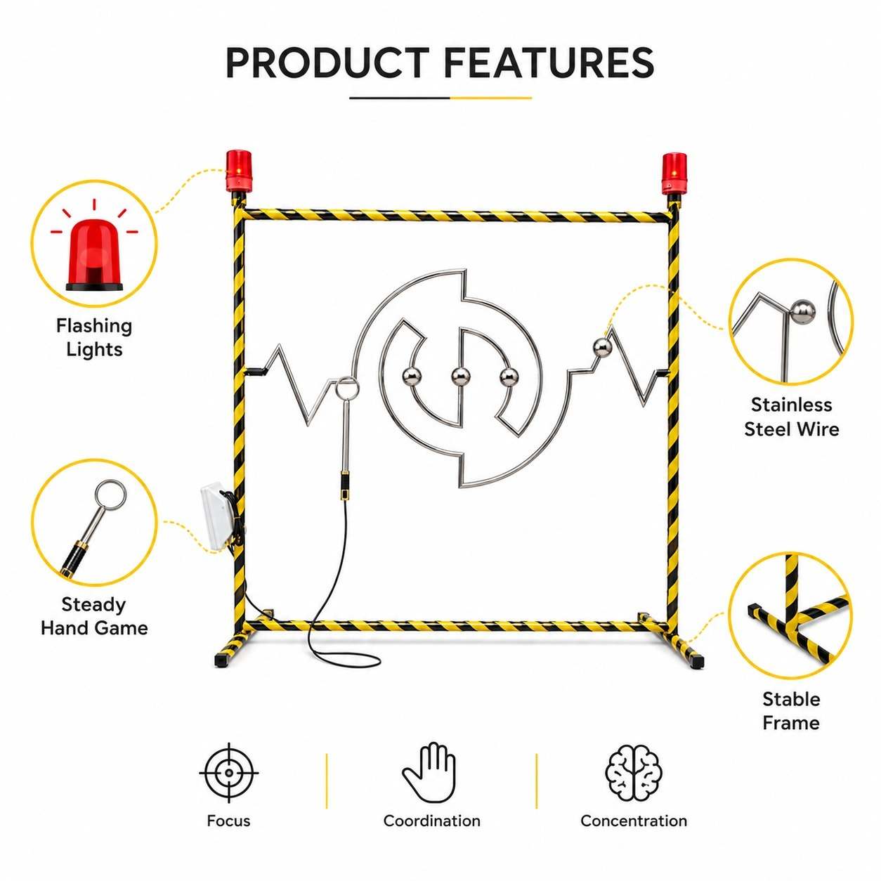 Electric Buzz Wire Game: The Ultimate High - Stakes Focus Challenge! - Fun Learning Store