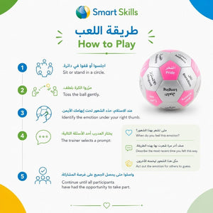 Emotions Ball – 32 Emotions in Arabic and English - Fun Learning Store