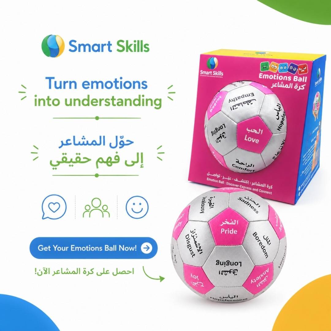 Emotions Ball – 32 Emotions in Arabic and English - Fun Learning Store
