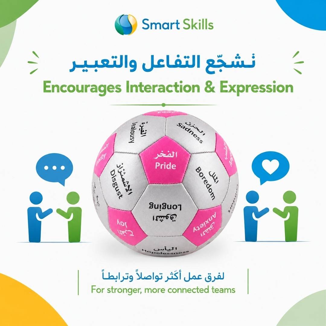 Emotions Ball – 32 Emotions in Arabic and English - Fun Learning Store