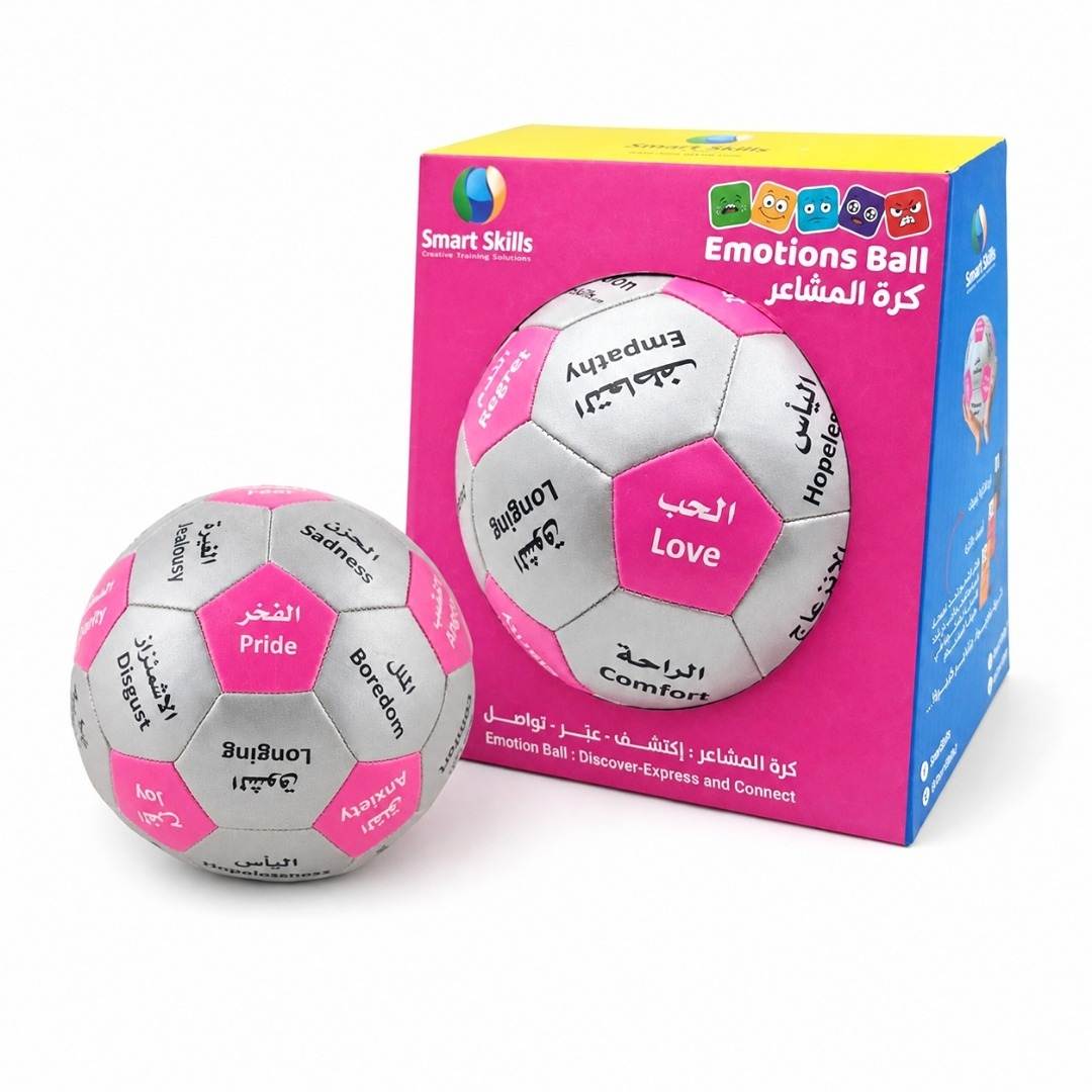 Emotions Ball – 32 Emotions in Arabic and English - Fun Learning Store