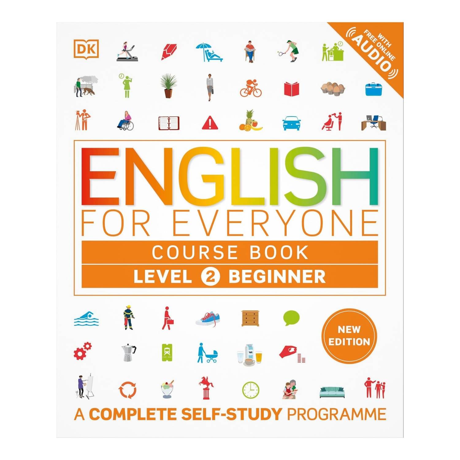 English for Everyone Course Book Level 2 Beginner - A Complete Self-Study Programme - Fun Learning Store