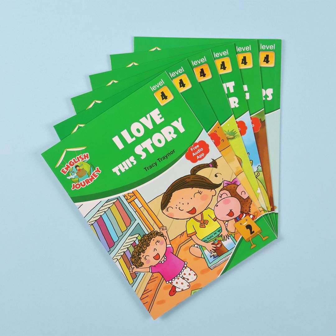 English Journey Stories (Level 4 + App.) - Fun Learning Store