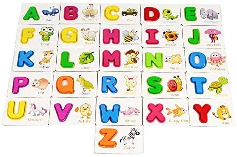 English Letters Learning Card - Fun Learning Store