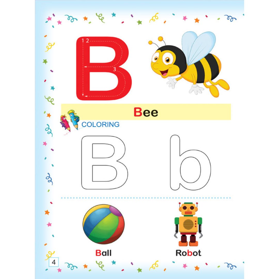 English Letters Read and Write - A Fun Introduction to the Alphabet |+3 Years - Fun Learning Store