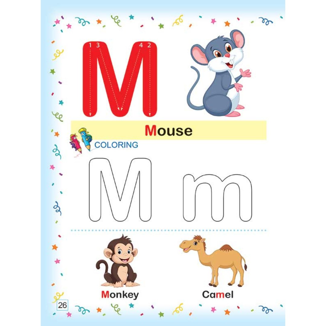 English Letters Read and Write - A Fun Introduction to the Alphabet |+3 Years - Fun Learning Store