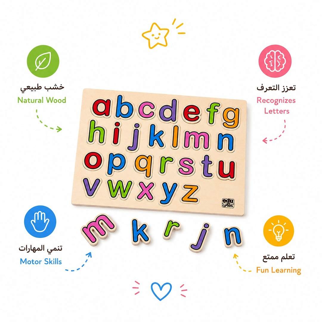 English Small Letters: Building Blocks for Early Literacy! - Fun Learning Store