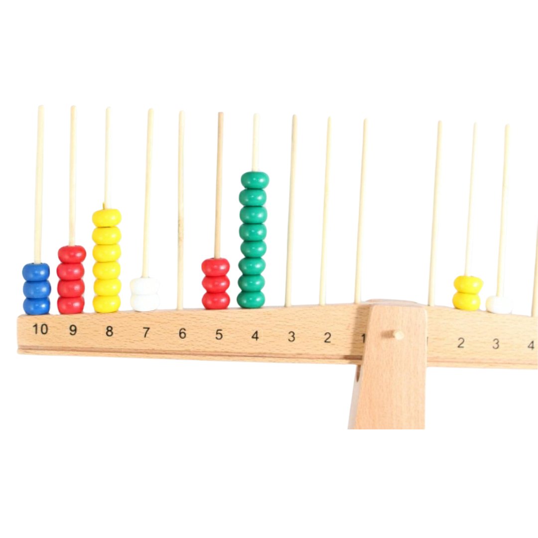 Enhance Math Learning with Montessori Scale, Stick, and Beads Set - Fun Learning Store