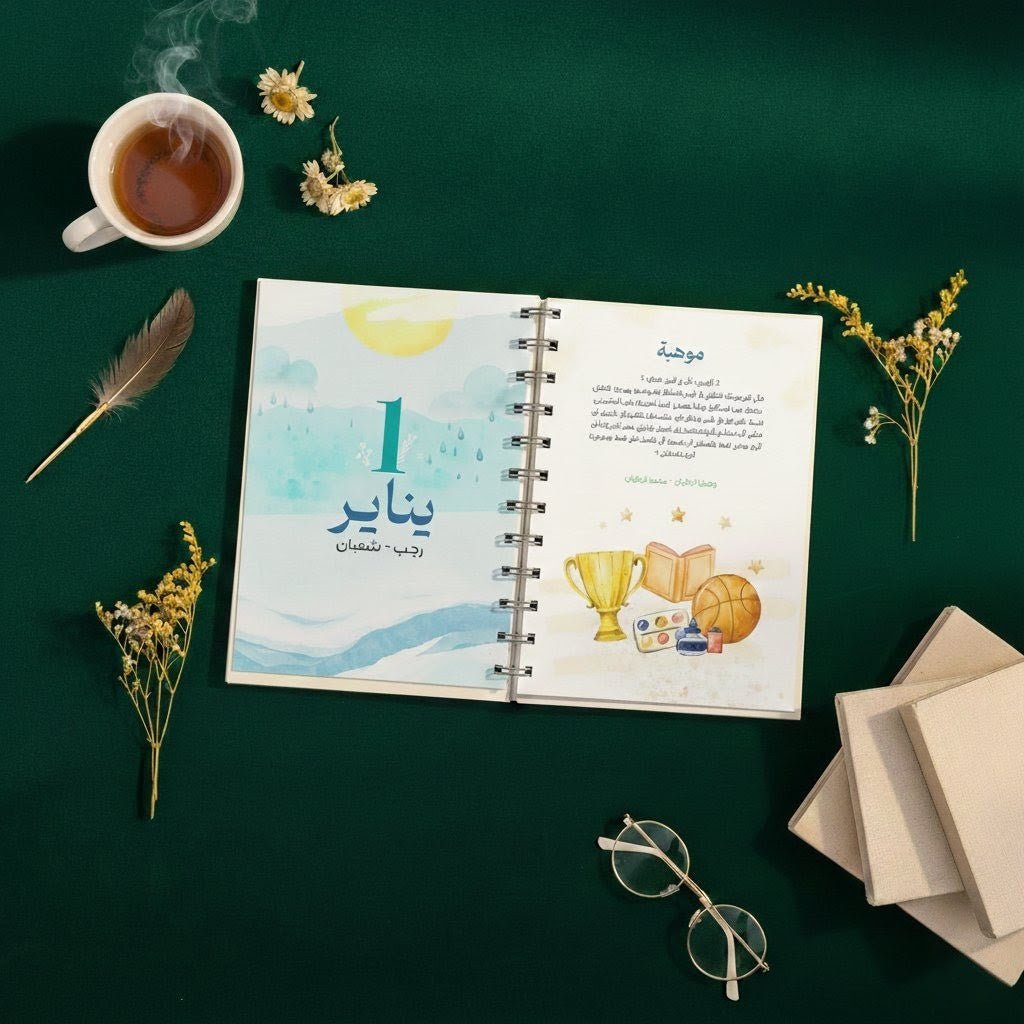 Enjaz Planner 2026 – أُلفَـةٌ | The Planner That Makes Every Day Feel Meaningful - Fun Learning Store