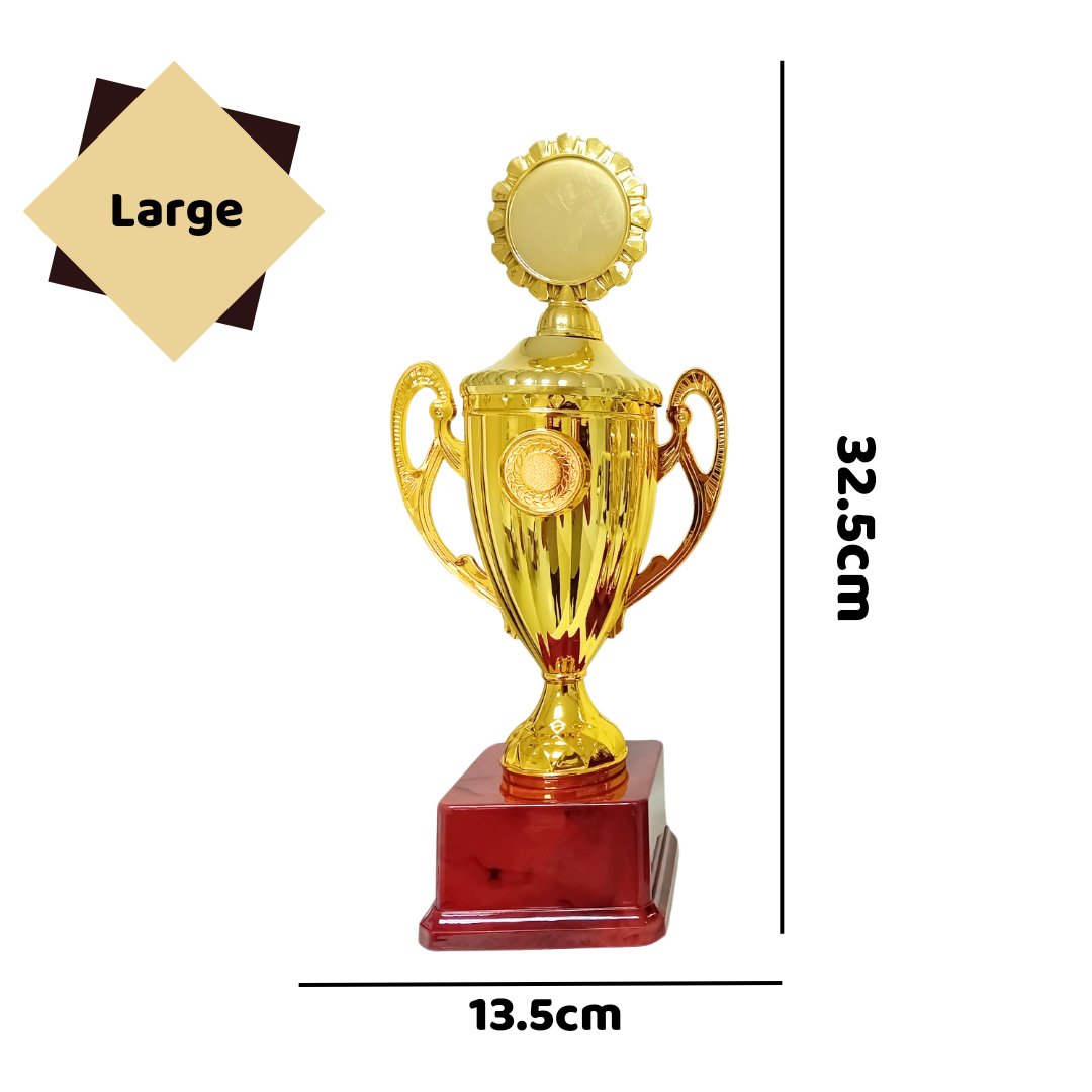 Exquisite Gold Trophy: A Symbol of Achievement and Prestige - Fun Learning Store