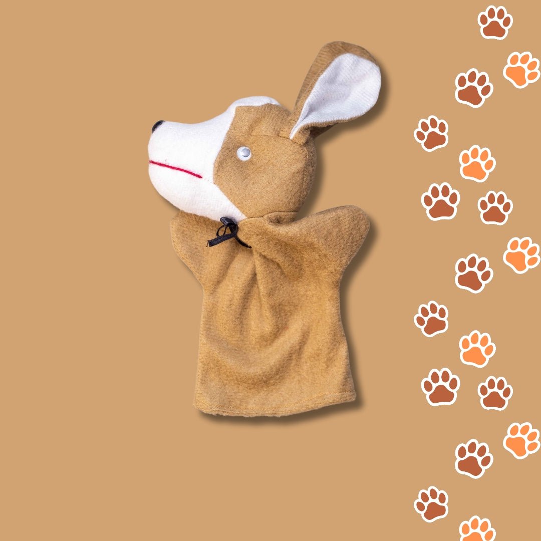 Farm Animal Hand Puppets – Colorful Fabric Set of 7 for Creative Play & Early Learning - Fun Learning Store