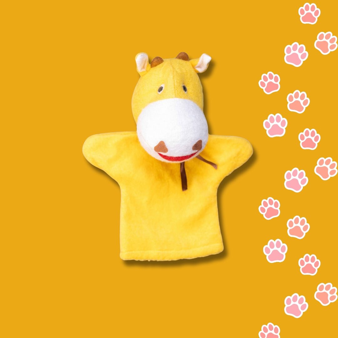 Farm Animal Hand Puppets – Colorful Fabric Set of 7 for Creative Play & Early Learning - Fun Learning Store