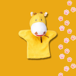 Farm Animal Hand Puppets – Colorful Fabric Set of 7 for Creative Play & Early Learning - Fun Learning Store