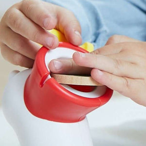 Feed the Goose Baby Motor Skills Set – Creative City Bricks & Fun Coin Box Game for Toddlers - Fun Learning Store