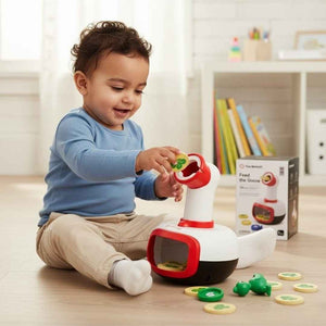 Feed the Goose Baby Motor Skills Set – Creative City Bricks & Fun Coin Box Game for Toddlers - Fun Learning Store
