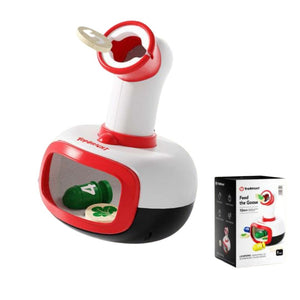 Feed the Goose Baby Motor Skills Set – Creative City Bricks & Fun Coin Box Game for Toddlers - Fun Learning Store