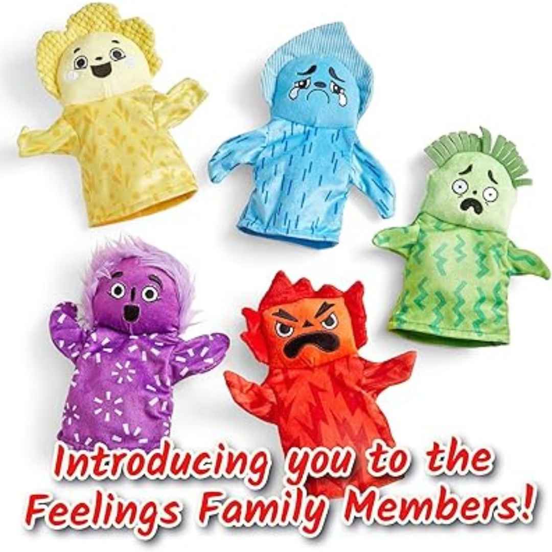 Feelings Family Hand Puppets: Bring Emotions to Life! - Fun Learning Store