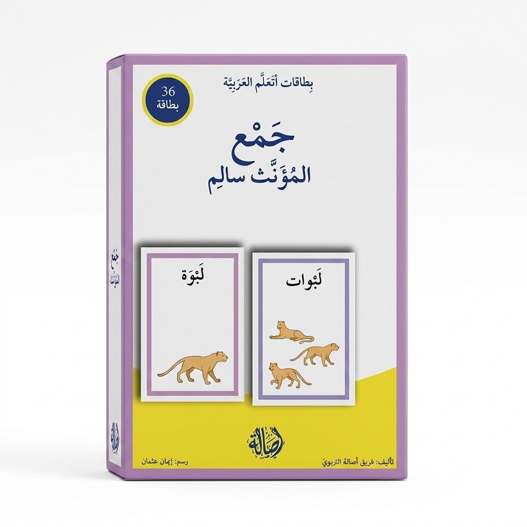 Feminine Sound Plural Flash Cards – Arabic Language Learning - Fun Learning Store