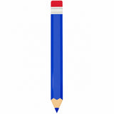 Educational Board Divider Pencil Design – 1-Meter Magnetic Whiteboard Organizer