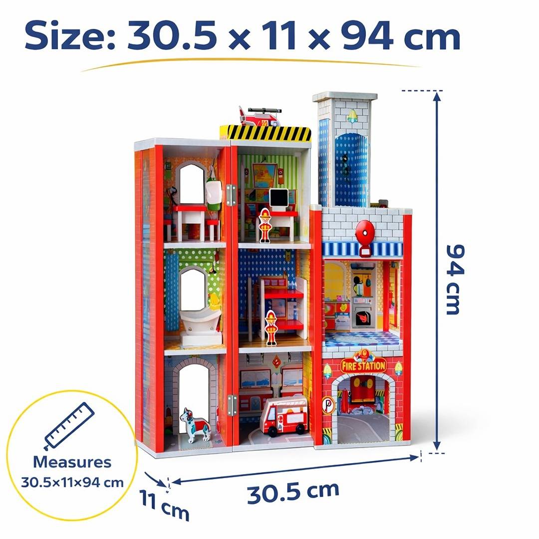 Fire Station Play Set: Ignite the Hero Within! - Fun Learning Store