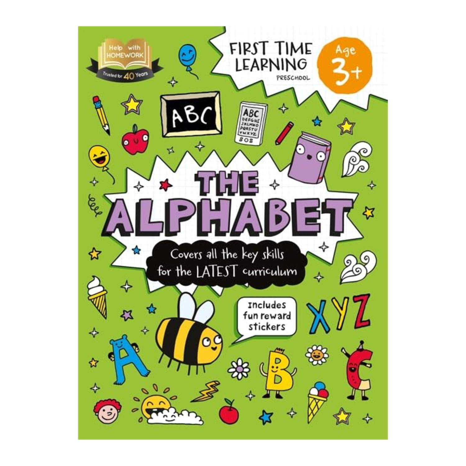 First Time Learning Preschool - The Alphabet: Age 3+ – Master ABCs and Spark a Lifelong Love for Learning! - Fun Learning Store
