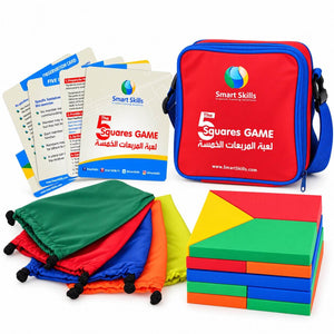 Five Squares – Collaborative Teamwork & Problem-Solving Challenge - Fun Learning Store