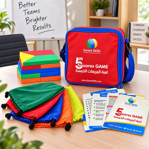 Five Squares – Collaborative Teamwork & Problem-Solving Challenge - Fun Learning Store