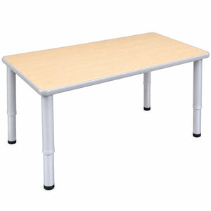 Flexus Rectangular Table – Adjustable Educational Classroom Table 120 × 60 cm - Fun Learning Store