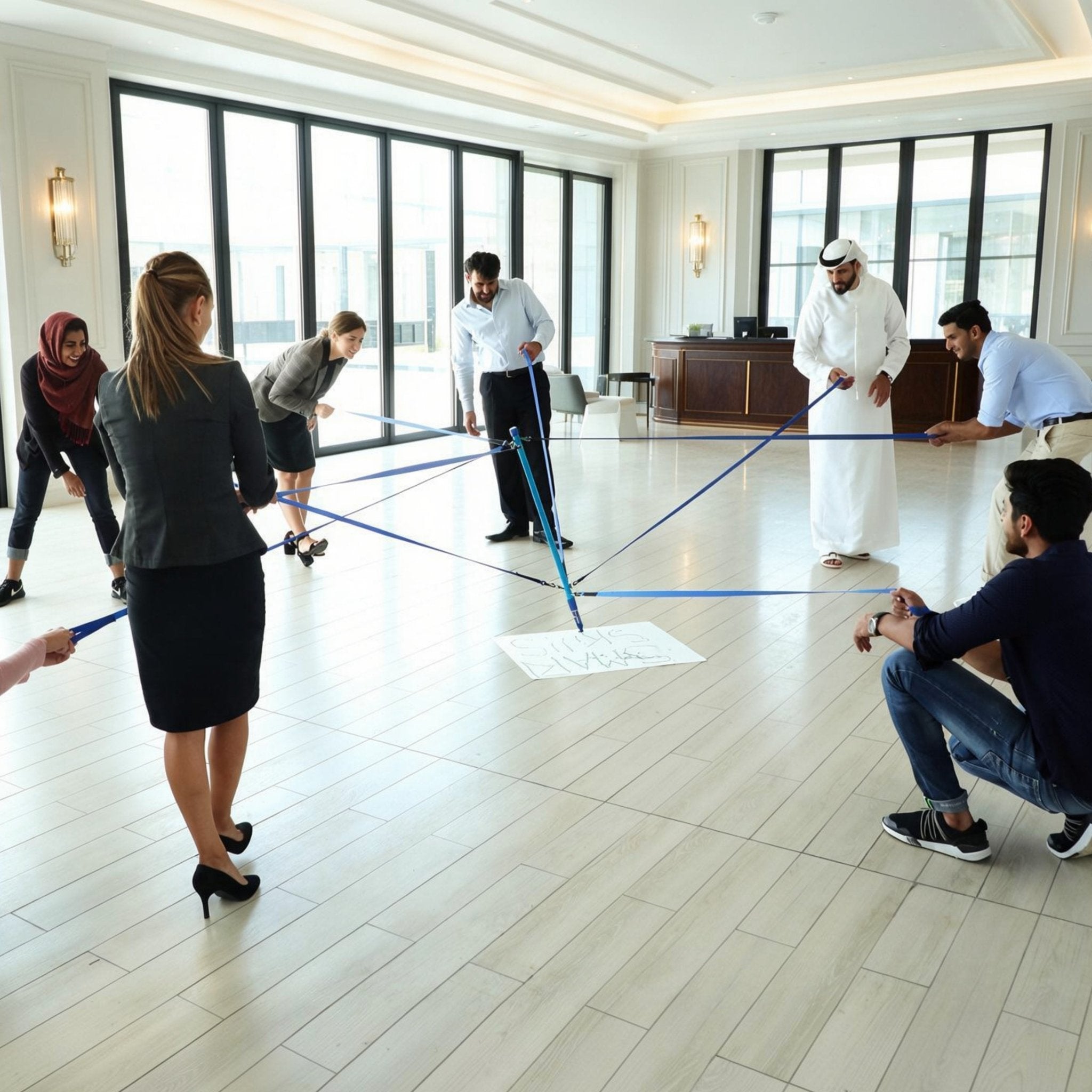 Flying Pen – Teamwork & Communication Skills Game For Corporates - Fun Learning Store