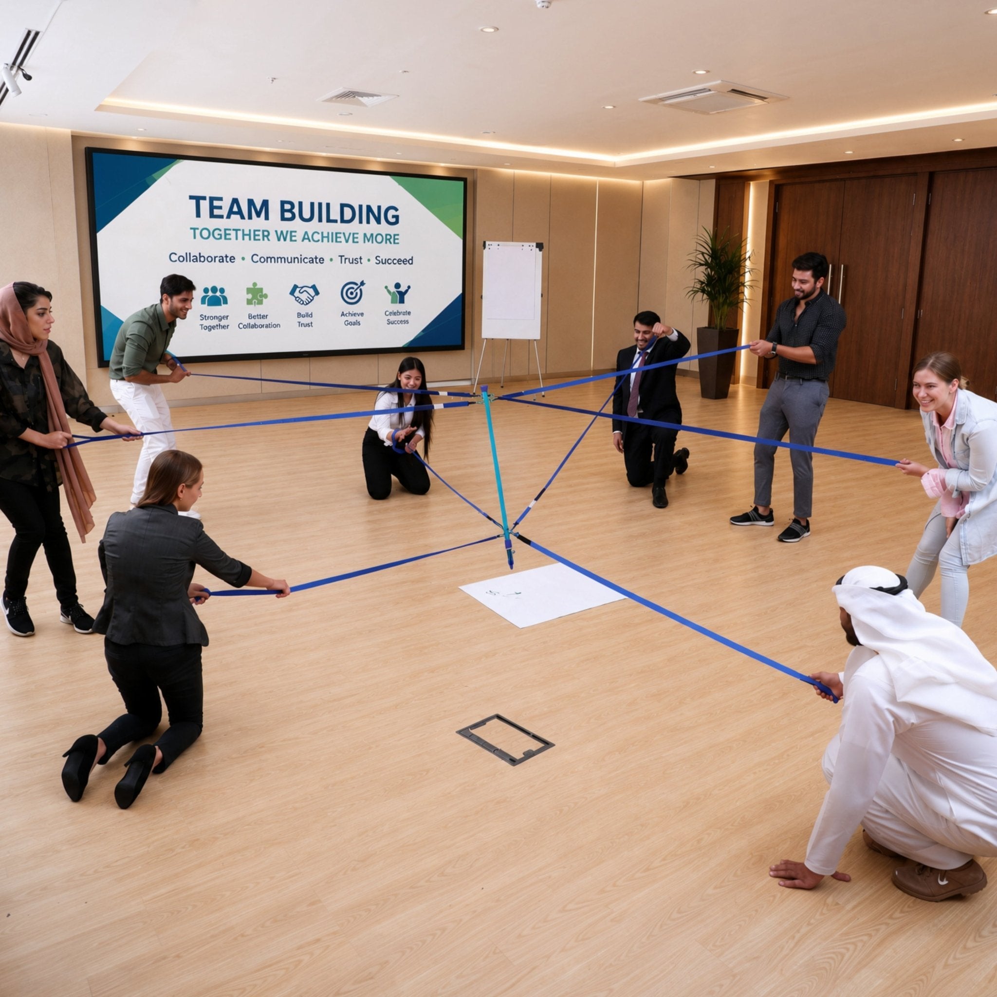 Flying Pen – Teamwork & Communication Skills Game For Corporates - Fun Learning Store