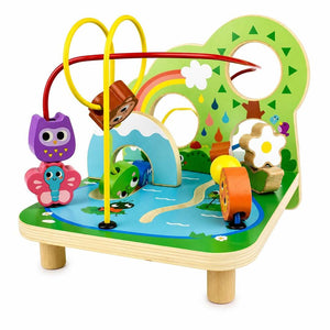 Forest Beads Coaster | Wooden Motor Skills Maze Toy for Toddlers 2+ - Fun Learning Store
