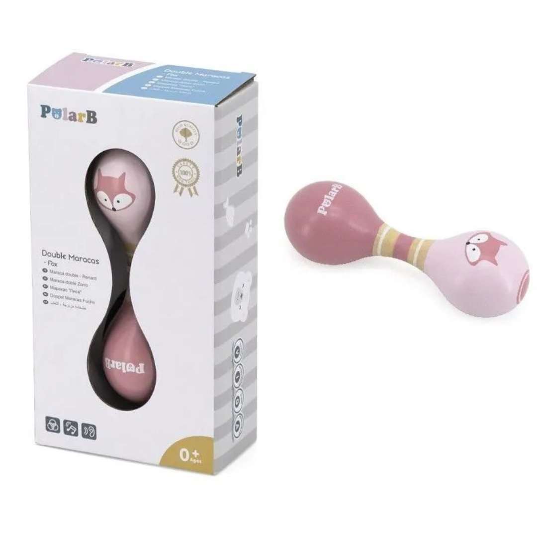 Fox Double Maracas: Double the Fun, Double the Rhythm! - Fun Learning Store