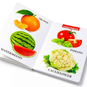 Fruits and Vegetables Board Book for Kids – Fun & Educational Learning! - Fun Learning Store