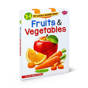 Fruits and Vegetables Board Book for Kids – Fun & Educational Learning! - Fun Learning Store