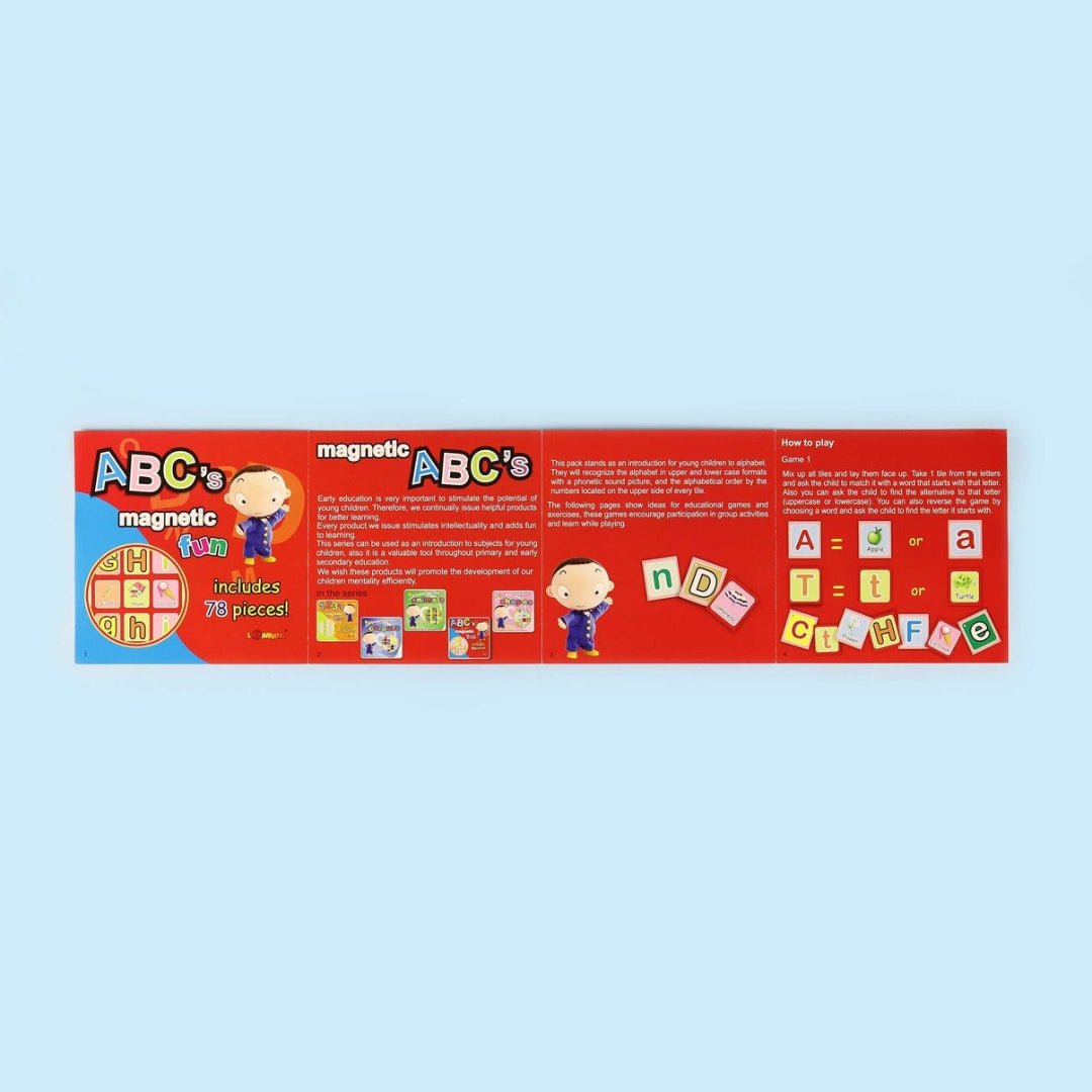 Fun ABC’s Magnetic Learning Box – A Playful Start to Early Education! - Fun Learning Store