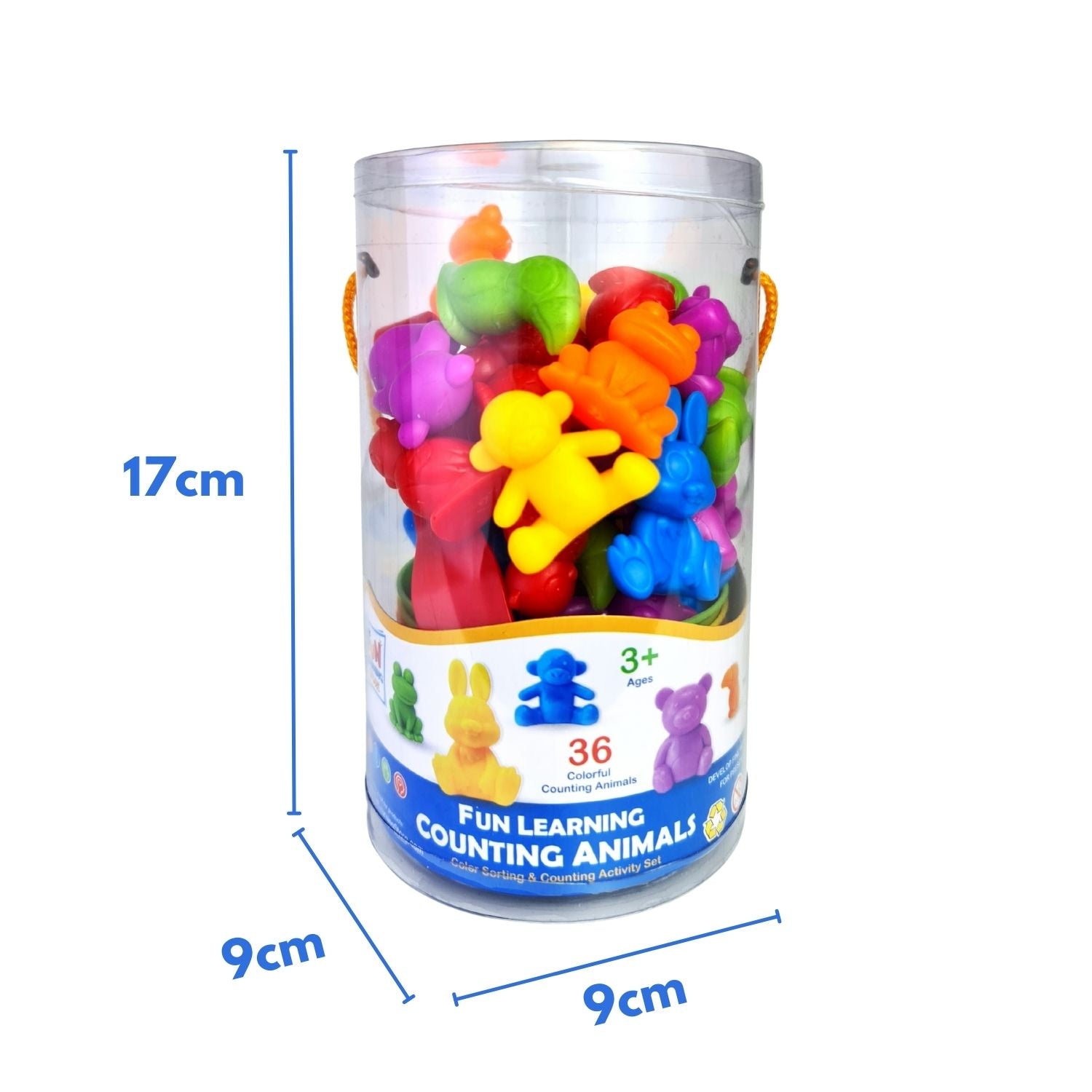 Fun Learning Counting Animals - Color Sorting and Counting Set - Fun Learning Store