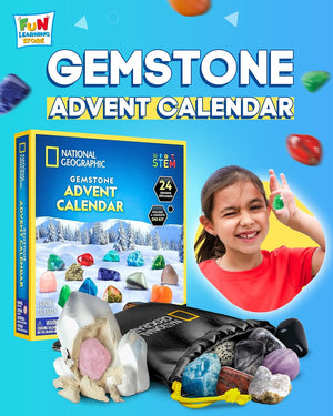 Gemstone Advent Calendar – Unwrap Sparkling Surprises Every Day! - Fun Learning Store