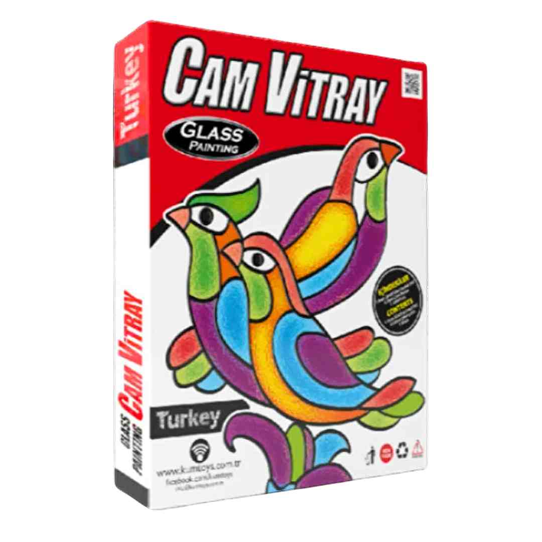 Glass Painting Art Kit for Kids | Ages 5+ - Fun Learning Store