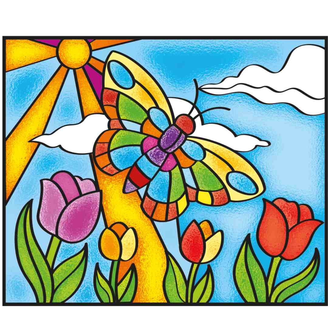 Glass Painting Art Kit for Kids | Ages 5+ - Fun Learning Store