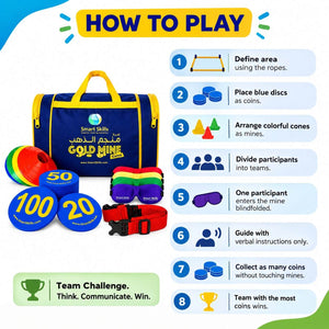 Gold Mine – Team Building Game for Communication & Teamwork | Interactive Training Activity - Fun Learning Store