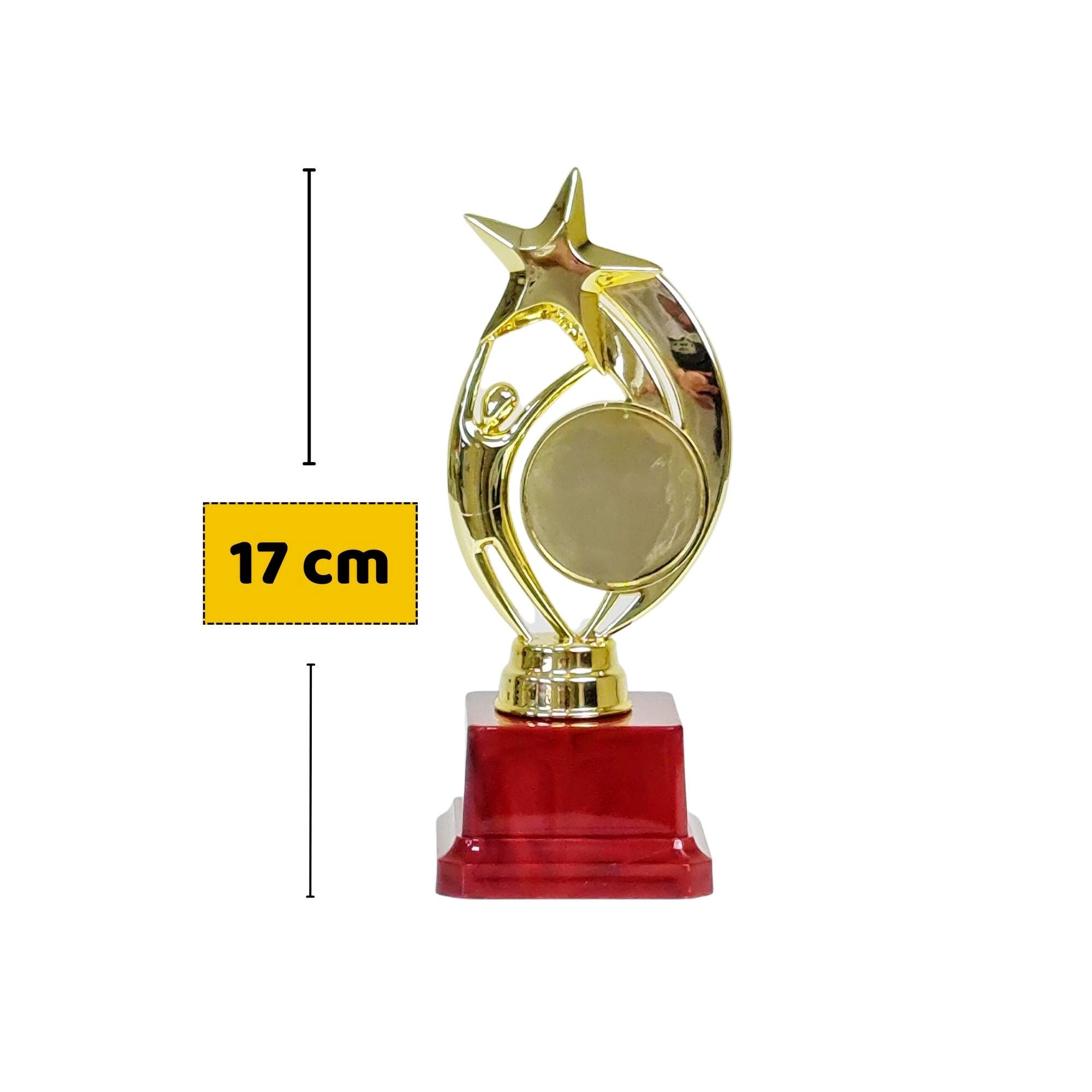 Golden Man Plastic Trophy Award Cup for Winners - Fun Learning Store