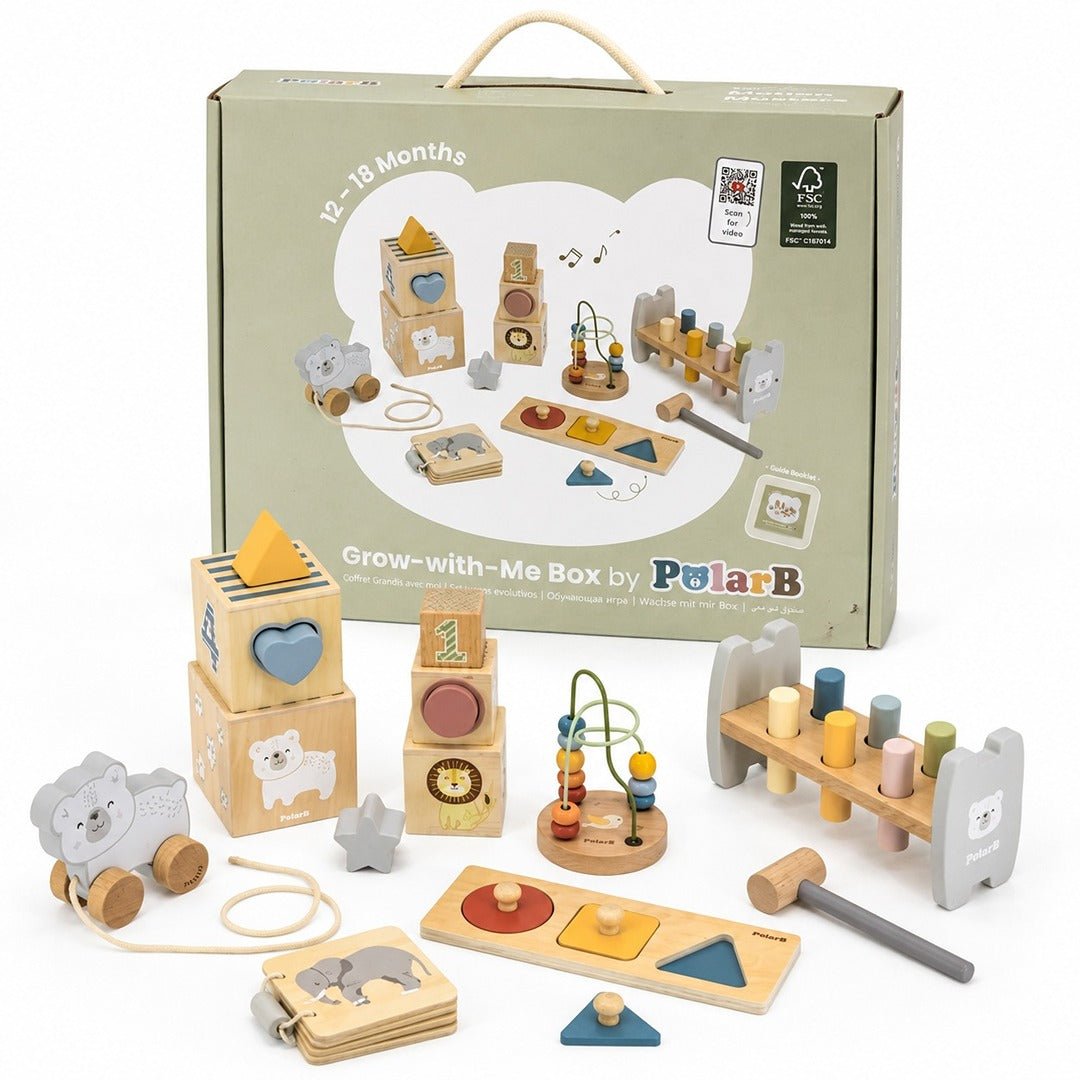 Grow-with-Me Motion Masters Box: Fueling Their Big Moves! - Fun Learning Store
