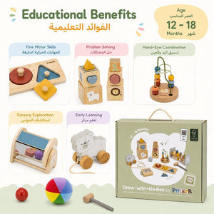 Grow-with-Me Motion Masters Box: Fueling Their Big Moves! - Fun Learning Store
