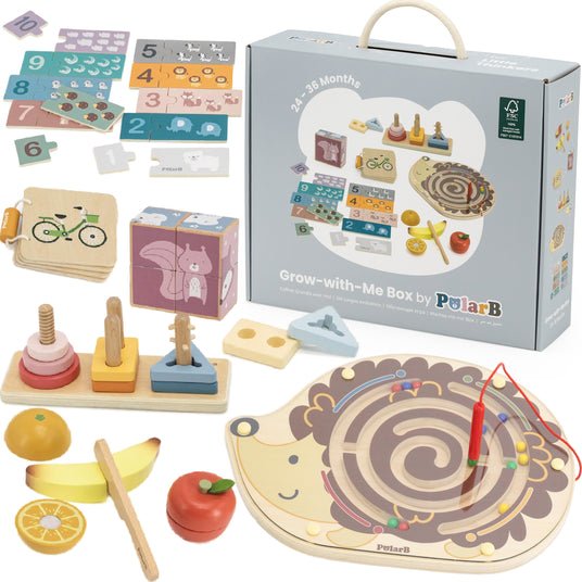 Grow with Me Sensory Box 24-36 Months: Mastering Skills Through Play - Fun Learning Store