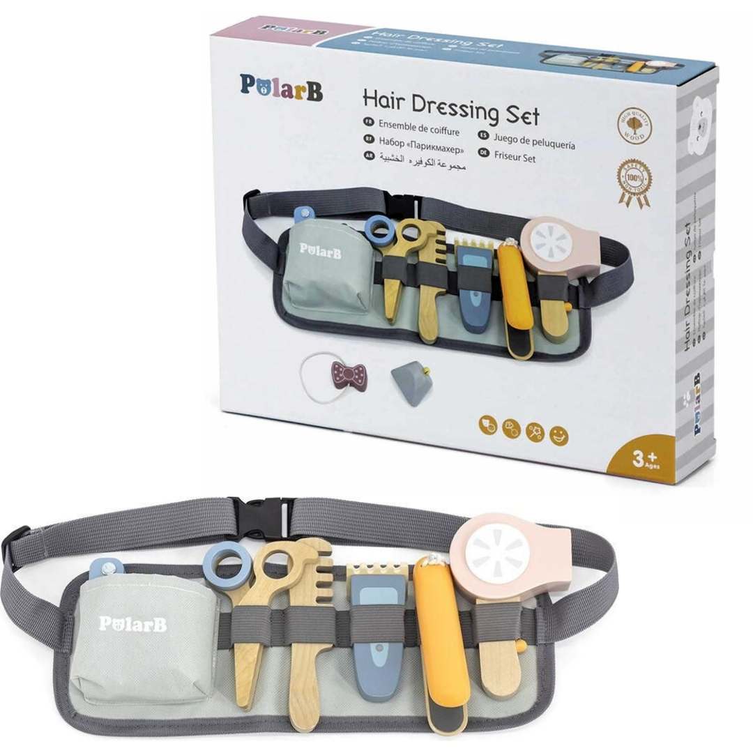 Hairdressing Role-Play Set: Where Little Stylists Shine! - Fun Learning Store