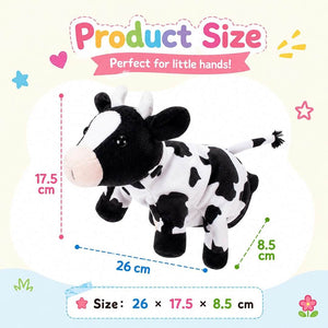 Hand Glove Puppet Cow: Moo - ve Into a World of Farmyard Fun and Gentle Friendship! - Fun Learning Store